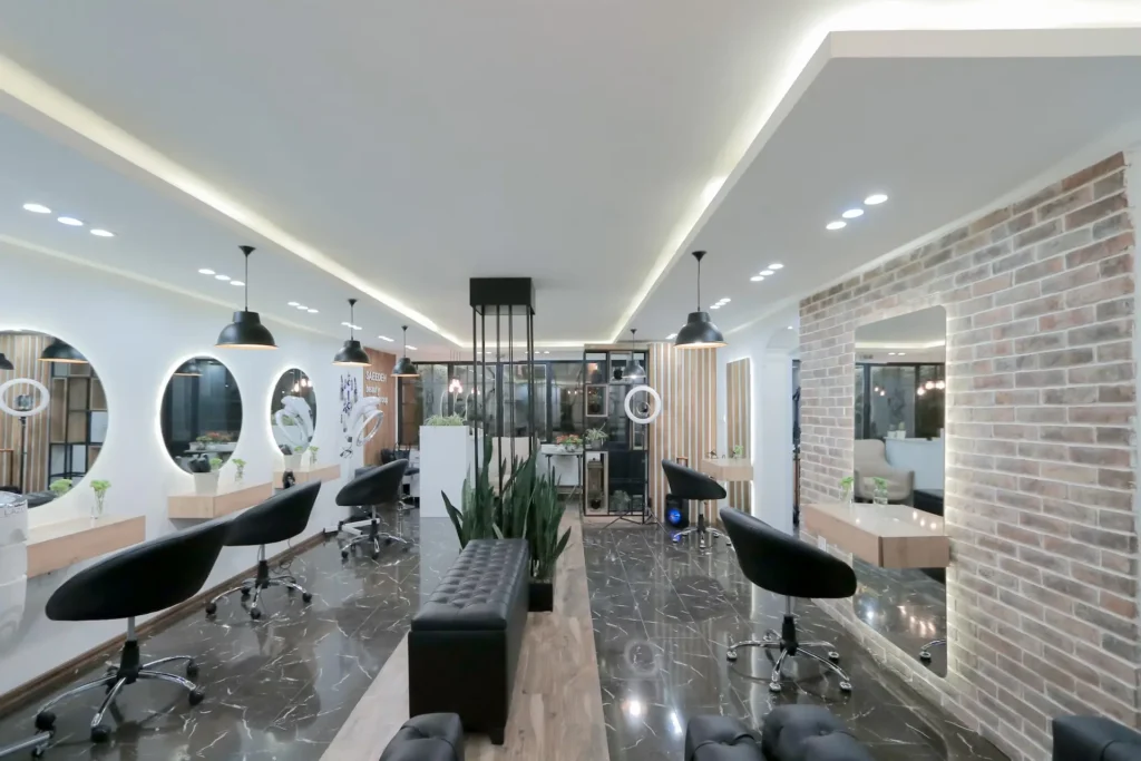 Interior Photo of Luxury Aveda Salon in Melbourne, FL